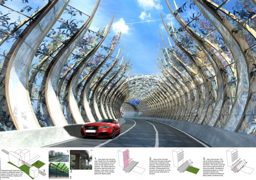 Forest Corridor – Highway Noise Barrier (4)