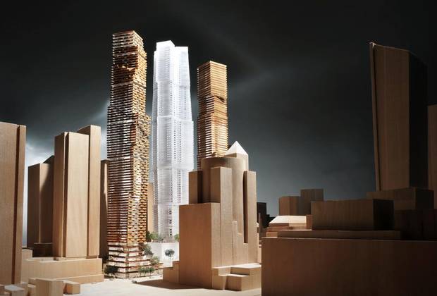 Gehry and Mirvish unveil Toronto ‘Sculptures’
