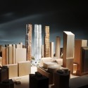 Gehry and Mirvish unveil Toronto 'Sculptures'  (4) View form the south, Courtesy of Gehry International Inc.
