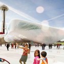 Seattle Center HUB (Hybrid Urban Bioscape) Competition Entry (2) Seattle Center HUB (Hybrid Urban Bioscape) Competition Entry (2) Courtesy of Aétrangère