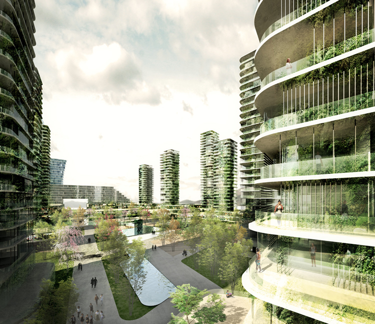 Masterplan in Huizhou / dom arquitectura