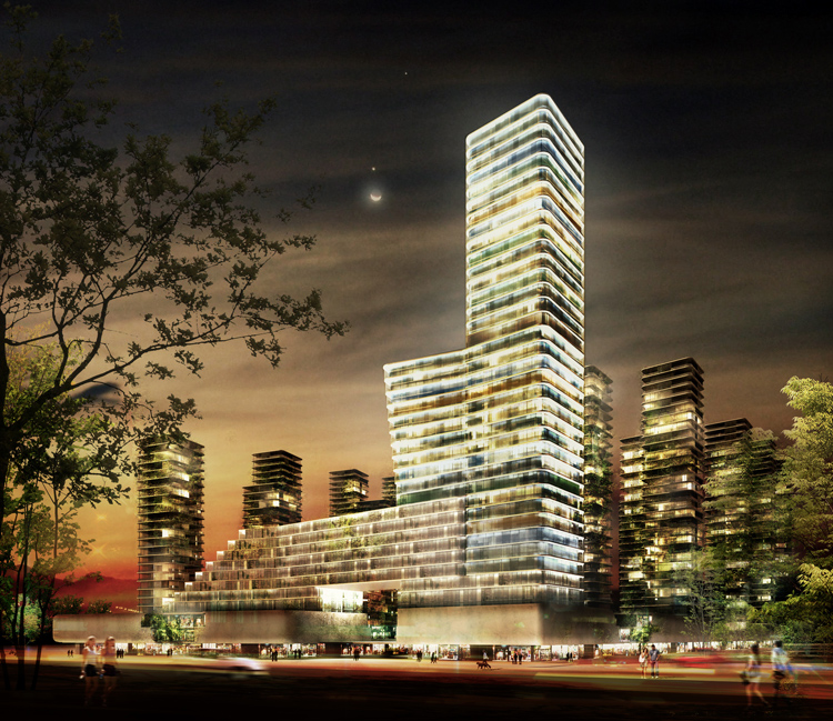 Masterplan in Huizhou / dom arquitectura
