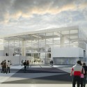 OMA wins competition for new engineering school in France (9) OMA wins competition for new engineering school in France (9) Entrance from the metro station - Image courtesy of OMA