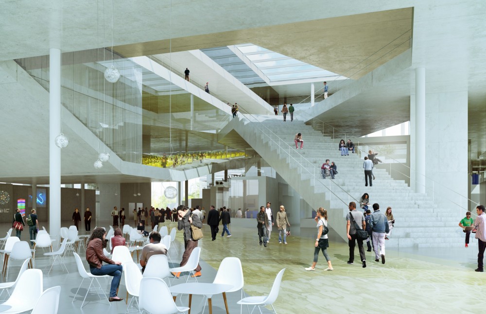 OMA wins competition for new engineering school in France