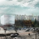 Daegu Gosan Public Library Competition Entry (3) Daegu Gosan Public Library Competition Entry (3) Courtesy of Viktor Kopeikin, Pavel Zabotin, Anna Kosharnaya, and Andrian Sokolovsky