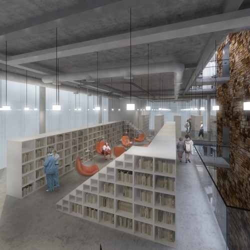 Daegu Gosan Public Library Competition Entry (6)