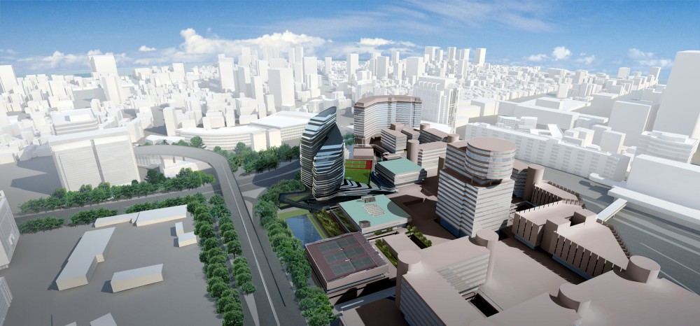 Innovation Tower, Hong Kong Polytechnic University / Zaha Hadid Architects