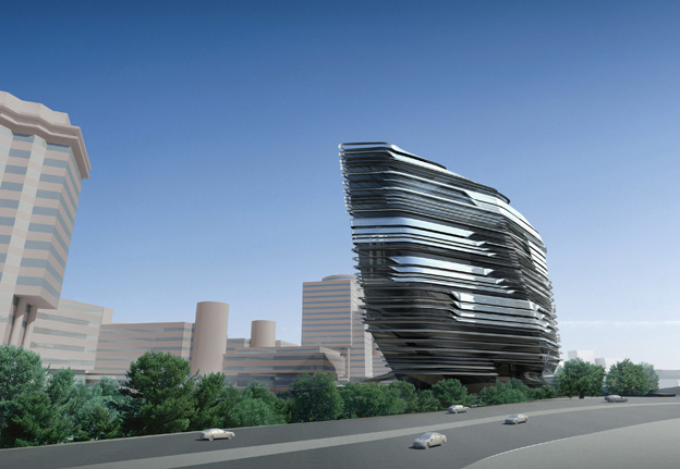 Innovation Tower, Hong Kong Polytechnic University / Zaha Hadid Architects