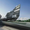 Innovation Tower, Hong Kong Polytechnic University (4) Innovation Tower, Hong Kong Polytechnic University (4) Courtesy of Zaha Hadid Architects
