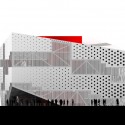 Daegu Gosan Public Library Competition Entry (14) Daegu Gosan Public Library Competition Entry (14) north elevation