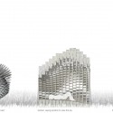 'Harvest Wave' Exhibition for the Sukkahville Design Competition (9) 'Harvest Wave' Exhibition for the Sukkahville Design Competition (9) sections