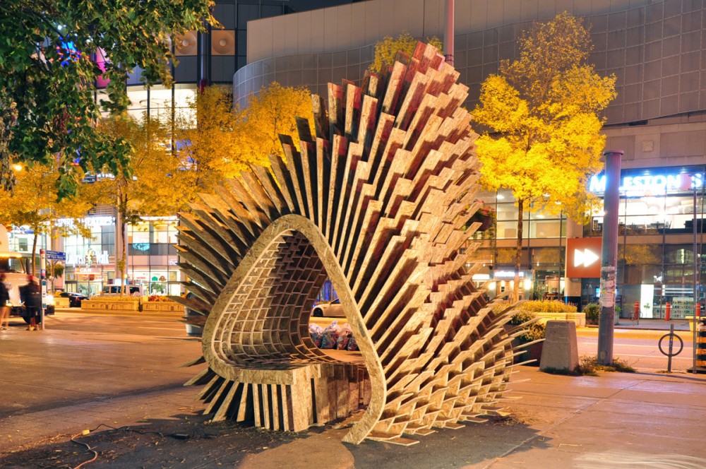 ‘Harvest Wave’ Exhibition for the Sukkahville Design Competition / Various Architects