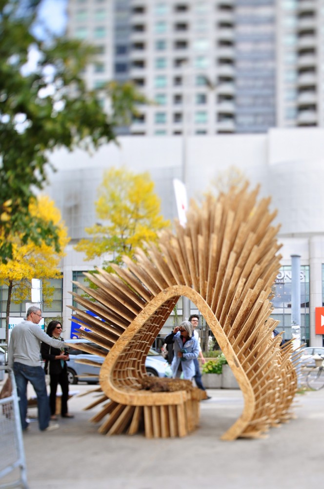 ‘Harvest Wave’ Exhibition for the Sukkahville Design Competition / Various Architects