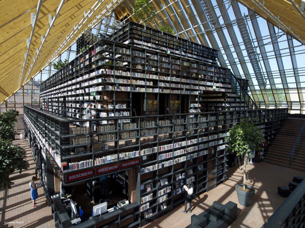 MVRDV completes Book Mountain and Library Quarter Spijkenisse