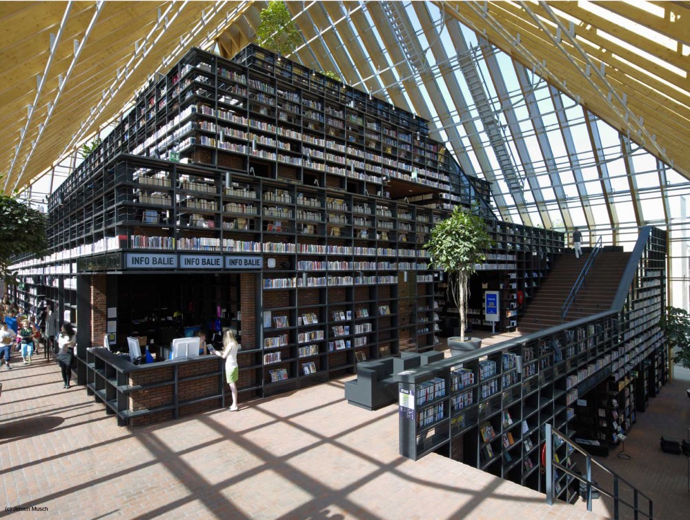 MVRDV completes Book Mountain and Library Quarter Spijkenisse