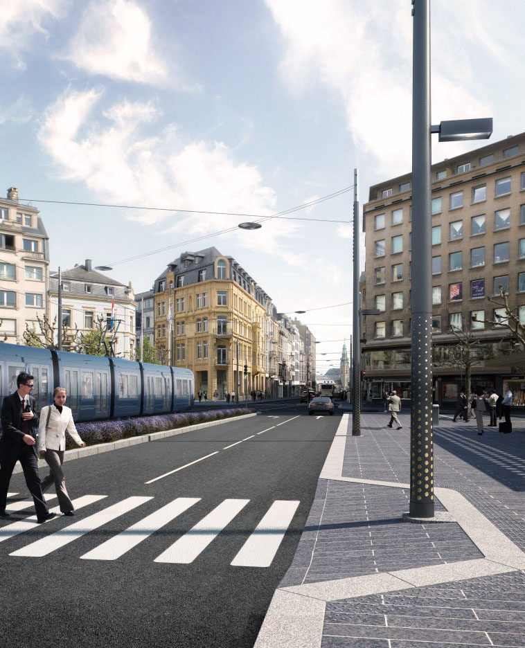 LuxTram: Luxembourg’s New Tramway / Lifschutz Davidson Sandilands