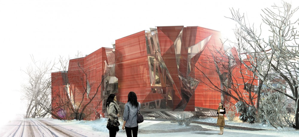 Daegu Gosan Public Library Competition Entry / Eduardo Lopez