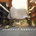 'Heart of the District' Competition Entry (3) Courtesy of ZA Architects
