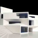 'White Cube, Green Maze: New Art Landscapes' Exhibition (5) 'White Cube, Green Maze: New Art Landscapes' Exhibition (5) Model of the Commercial Building at Grand Traiano Art Complex, by Johnston Marklee. Courtesy of Johnston Marklee.