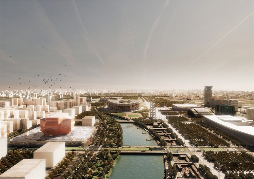National Art Museum of China competition entry / OMA
