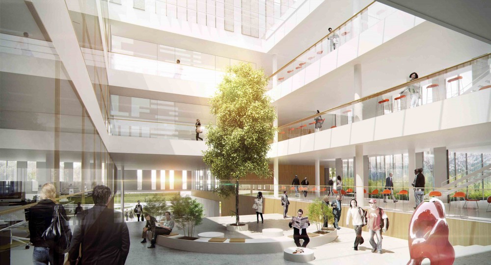 Center for Solar Energy and Hydrogen Research Winning Proposal / Henning Larsen Architects