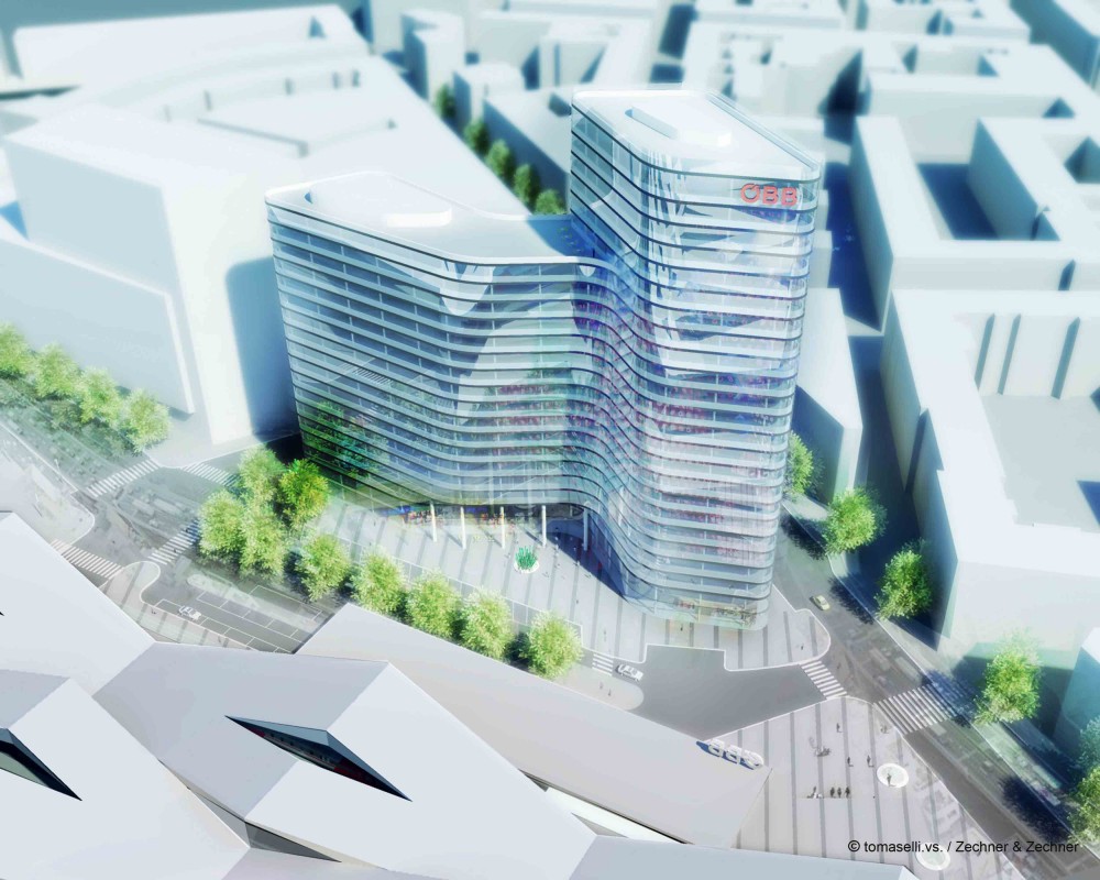 ÖBB Corporate Headquarters Groundbreaking / Zechner & Zechner