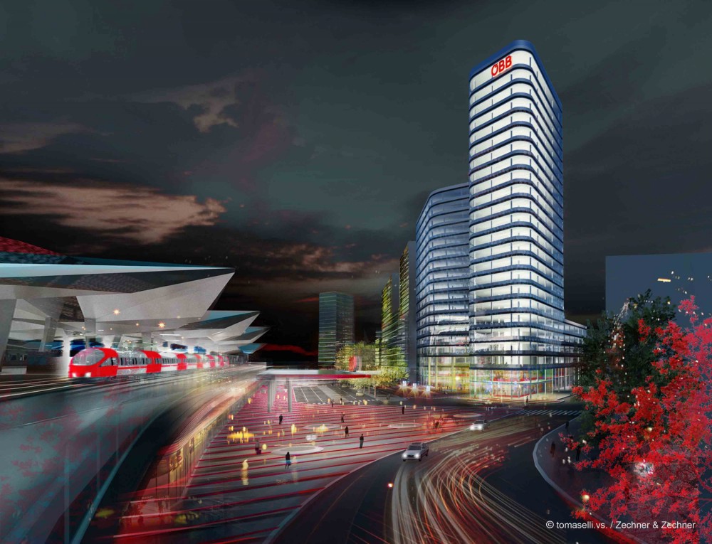 ÖBB Corporate Headquarters Groundbreaking / Zechner & Zechner