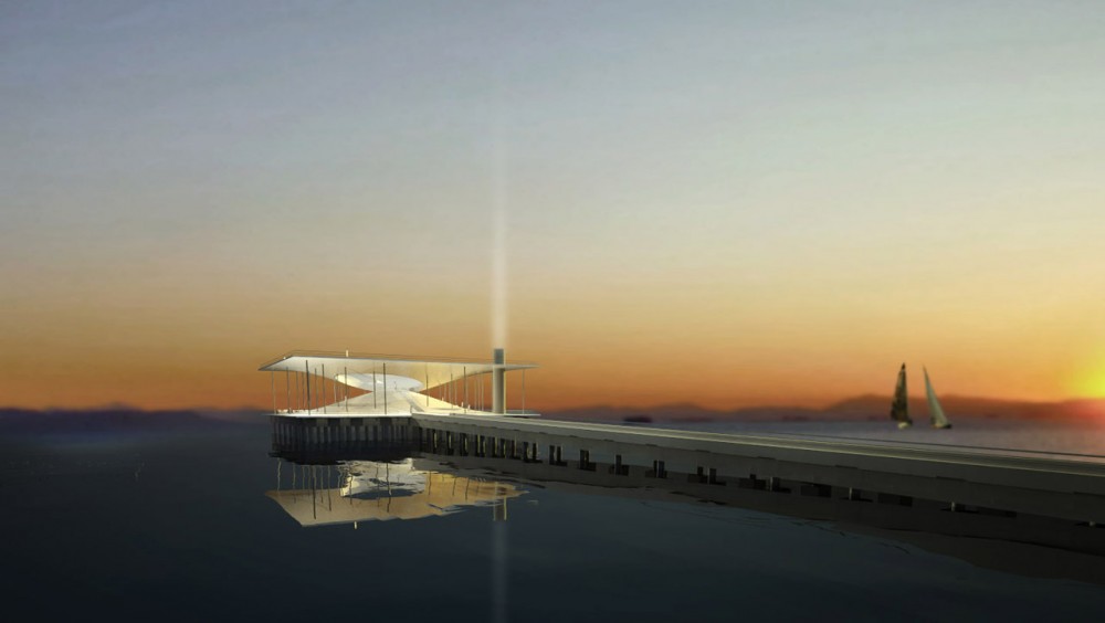 New Landmark for the Faliron Pier Competition Entry / Simos Vamvakidis Studio