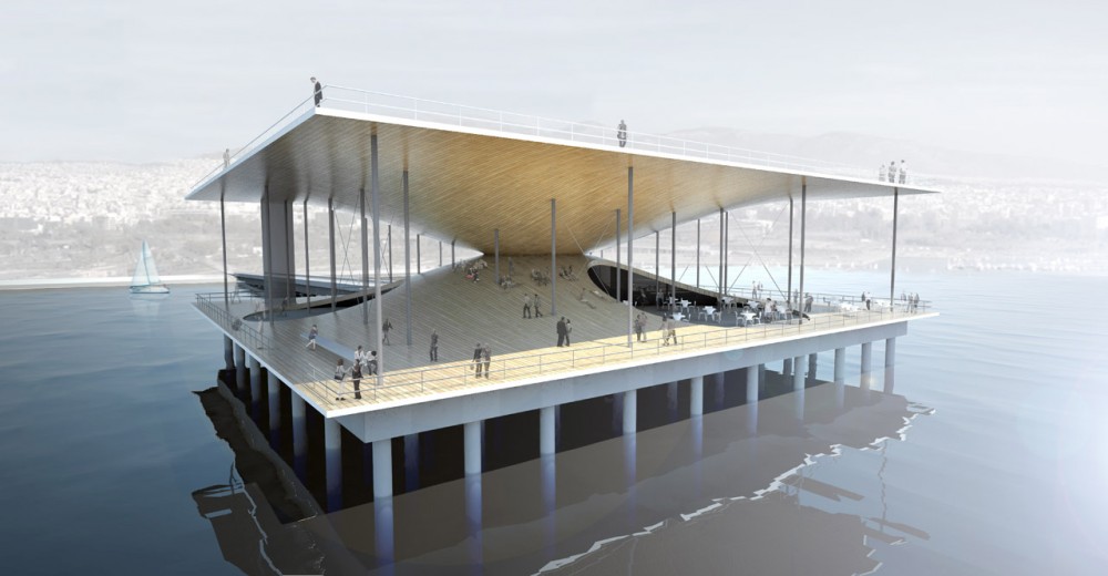 New Landmark for the Faliron Pier Competition Entry / Simos Vamvakidis Studio