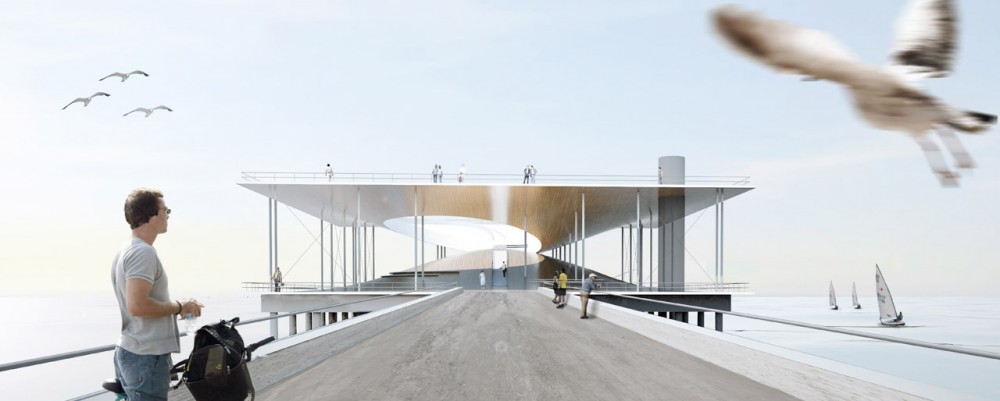 New Landmark for the Faliron Pier Competition Entry / Simos Vamvakidis Studio