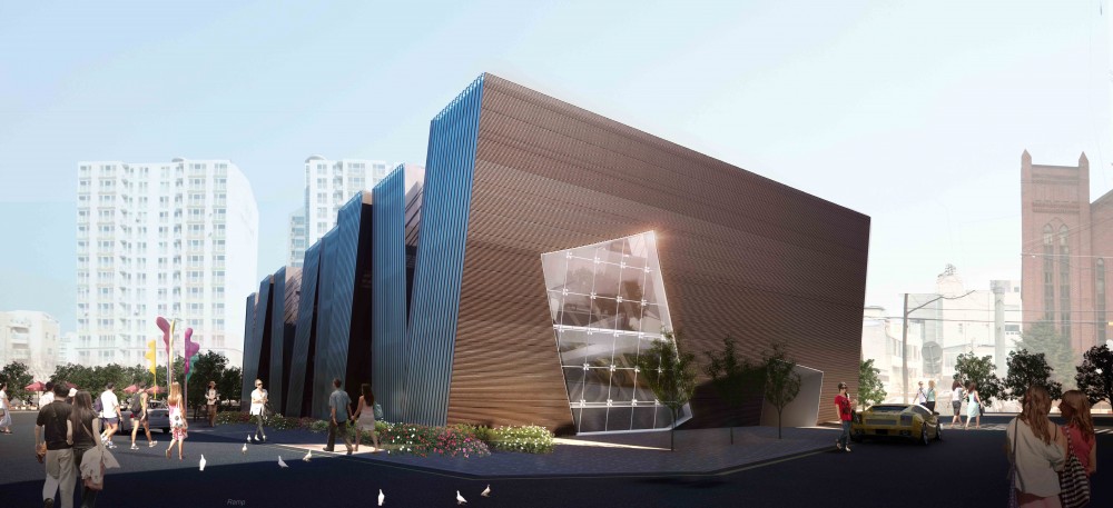Daegu Gosan Public Library Competition Entry / TheeAe LTD