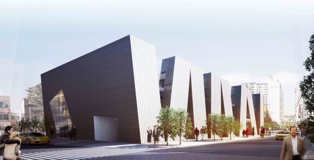 Daegu Gosan Public Library Competition Entry / TheeAe LTD