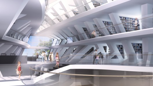 Daegu Gosan Public Library Competition Entry (4)