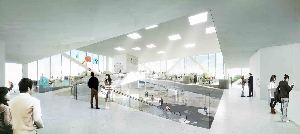 Daegu Gosan Public Library Competition Entry / Group8