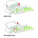 Daegu Gosan Public Library Competition Entry (14) library process diagram