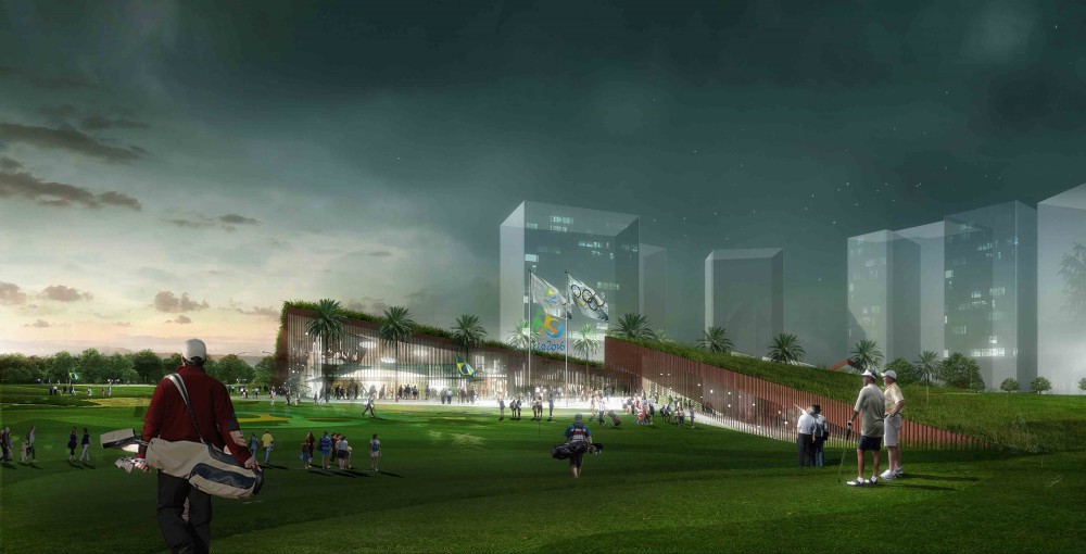 Olympic Golf Camp Headquarters Competition Entry / Group8