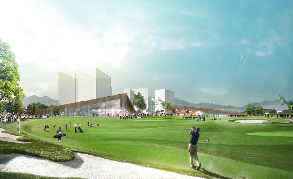 Olympic Golf Camp Headquarters Competition Entry / Group8