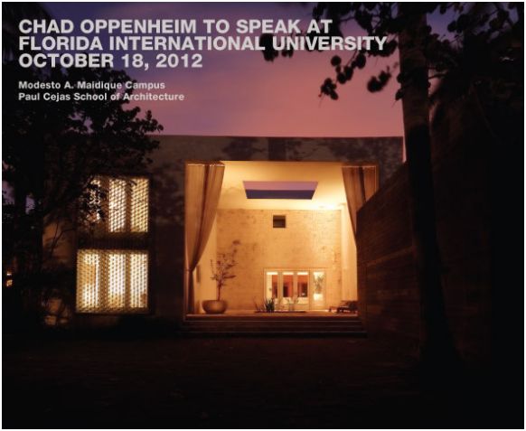 Chad Oppenheim to Speak at Florida International University