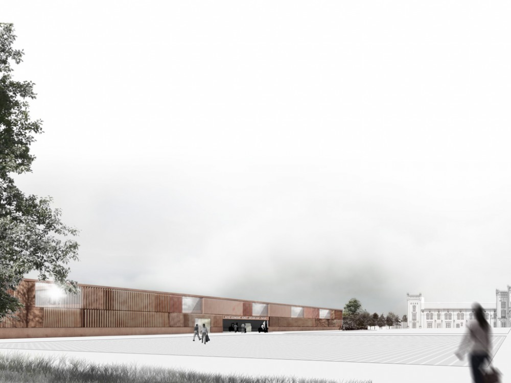 New Building of Depot and Workshops + State Museum Winning Proposal / Scheidt Kasprusch Architekten