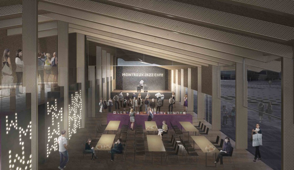 ‘Under One Roof’ Experimental Pavilion Competition Winning Proposal / Kengo Kuma & Associates + Holzer Kobler Architekturen