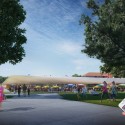 Design unveiled for St. Elizabeths East Gateway Pavilion in D.C. (3) Front Yard © Davis Brody Bond