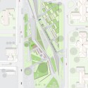 Design unveiled for St. Elizabeths East Gateway Pavilion in D.C. (6) Roof Plan © Davis Brody Bond