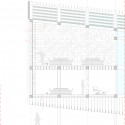 Daegu Gosan Public Library Competition Entry / MenoMenoPiu Architects (12) Daegu Gosan Public Library Competition Entry / MenoMenoPiu Architects (12) Section 01; Courtesy of MenoMenoPiu Architects