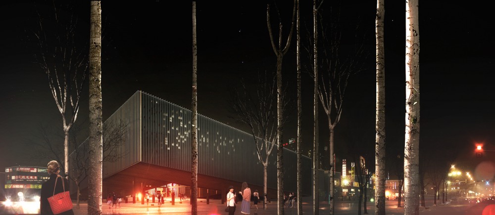 Daegu Gosan Public Library Competition Entry / MenoMenoPiu Architects