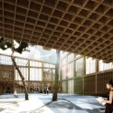 Daegu Gosan Public Library Competition Entry / MenoMenoPiu Architects (4) Daegu Gosan Public Library Competition Entry / MenoMenoPiu Architects (4) Courtesy of MenoMenoPiu Architects