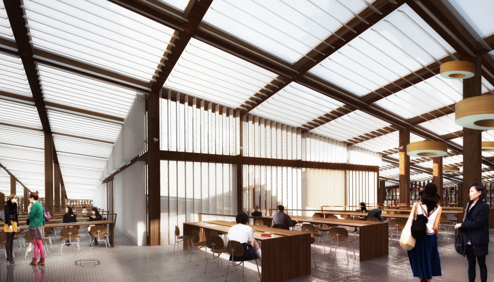 Daegu Gosan Public Library Competition Entry / MenoMenoPiu Architects