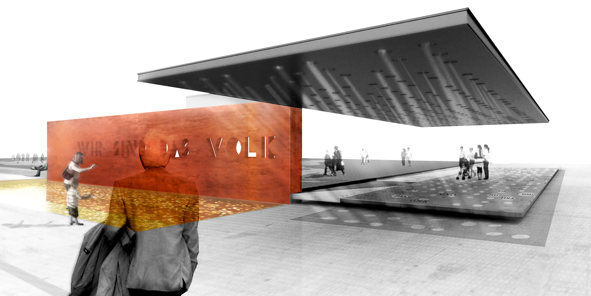 Leipzig Freedom and Unity Memorial Competition Entry / Mateo Arquitectura