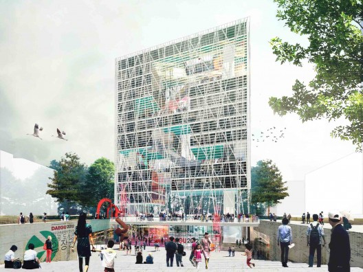 Daegu Gosan Public Library Competition Entry (2)