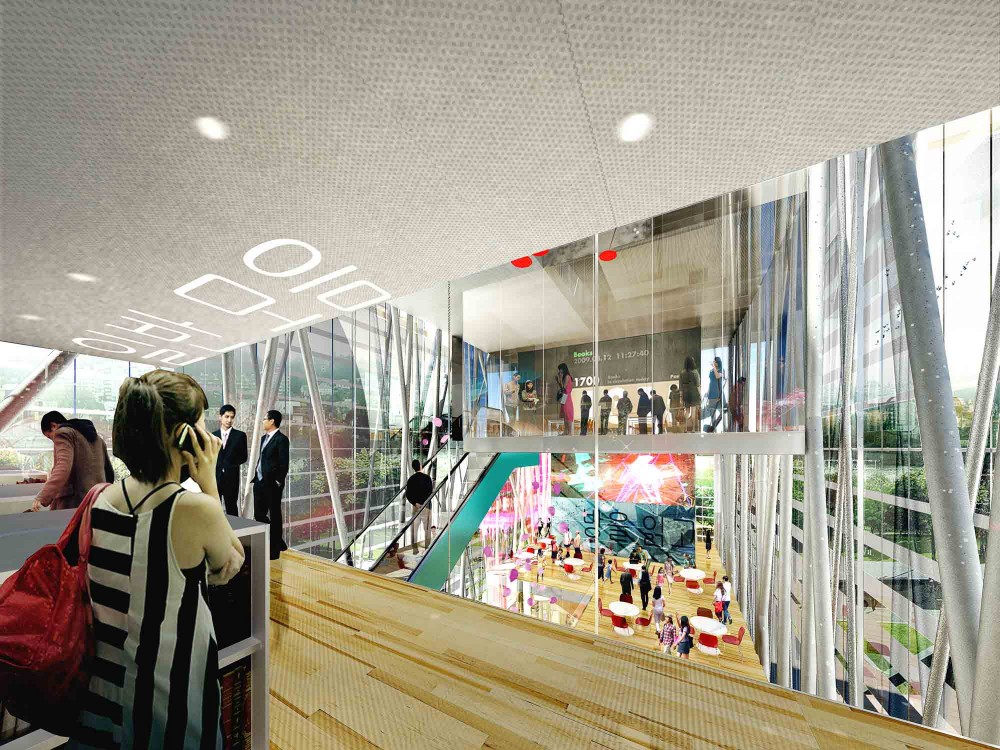 Daegu Gosan Public Library Competition Entry / STL Architects