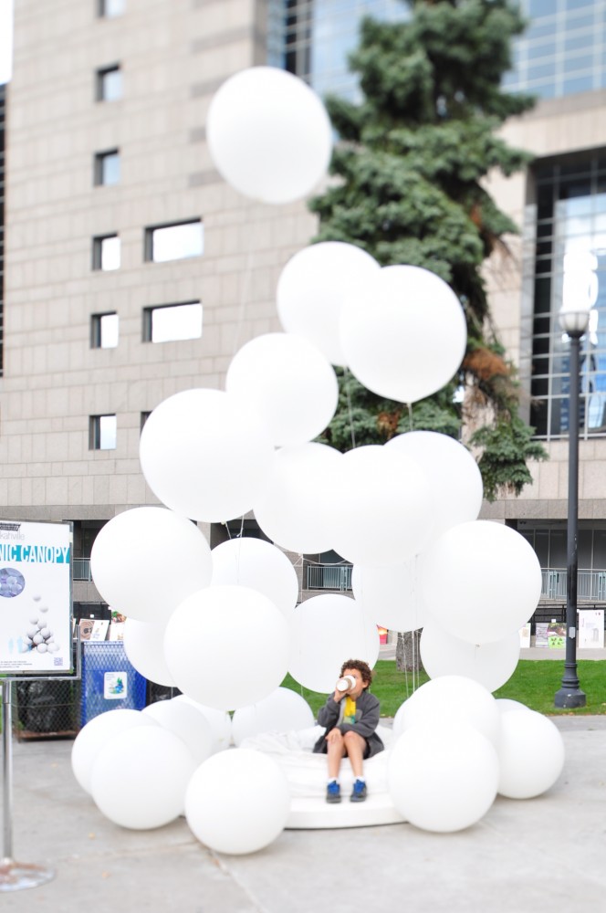 ‘Embryonic Canopy’ Exhibition for the Sukkahville Design Competition / Craig Deebank and Gina Gallaugher